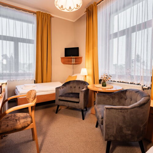 Pokoj se sprchou s vlastní kuchyňkou pro 2 os.