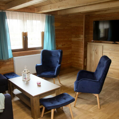 Domek całoroczny 12-osobowy Przyjazny podróżom rodzinnym z widokiem na las