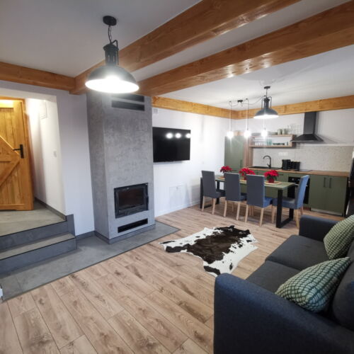 Apartament 4-osobowy na parterze tV z płaskim ekranem z 2 pomieszczeniami sypialnianymi