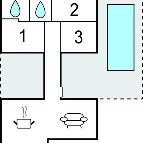 Domek letniskowy 8-osobowy 