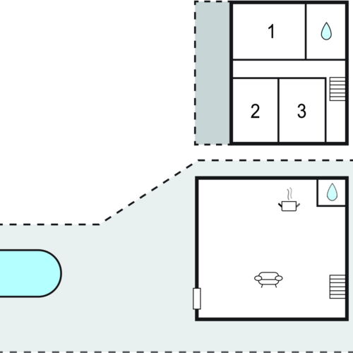 Domek letniskowy 6-osobowy 