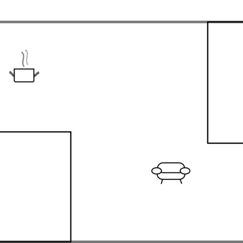 Apartament pentru 3 pers. (se inchirieaza doar integral)