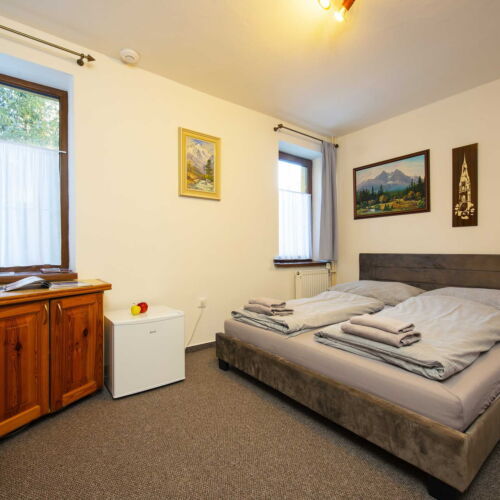 Economy Zweibettzimmer mit Dusche