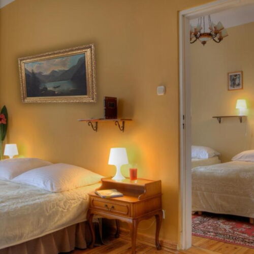 Studio Pokoj s balkónem pro 4 os.