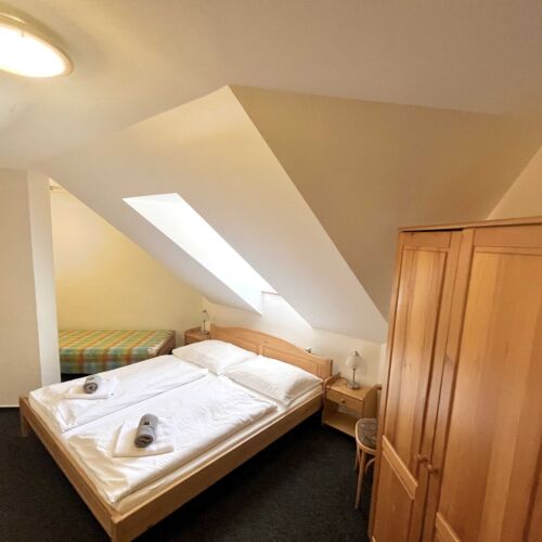 Camera tripla cu duș