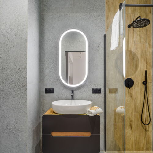 Apartament 2-osobowy z balkonem z łazienką z 1 pomieszczeniem sypialnianym