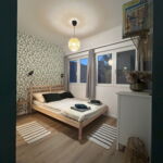 Premium Apartman (jako celek) s manželskou postelí s výhledem na les (s možností přistýlky)