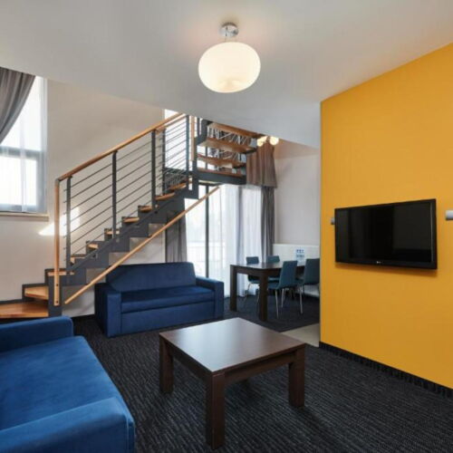 Apartament 4-osobowy z 1 pomieszczeniem sypialnianym