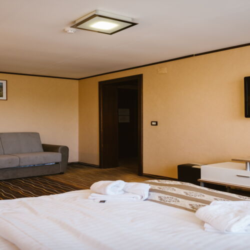 Camera cvadrupla family cu balcon