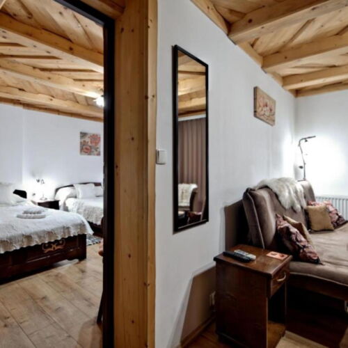 Apartament 4-osobowy z 1 pomieszczeniem sypialnianym