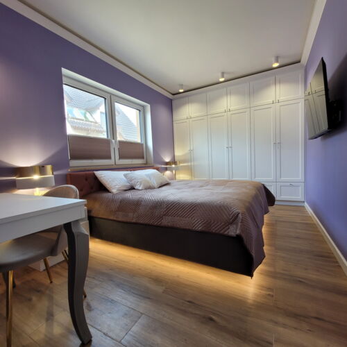 Apartament deluxe la parter cu 1 camera pentru 2 pers.