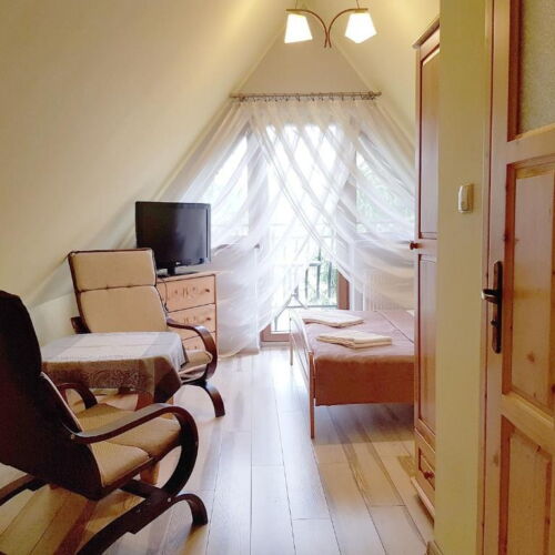 Pokoj s manželskou postelí