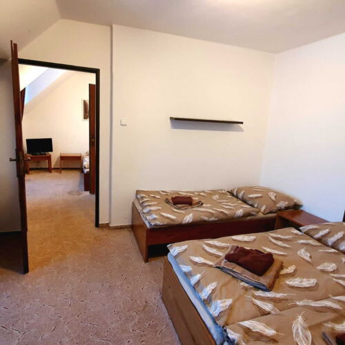 Standard Pokoj se sprchou pro 4 os.