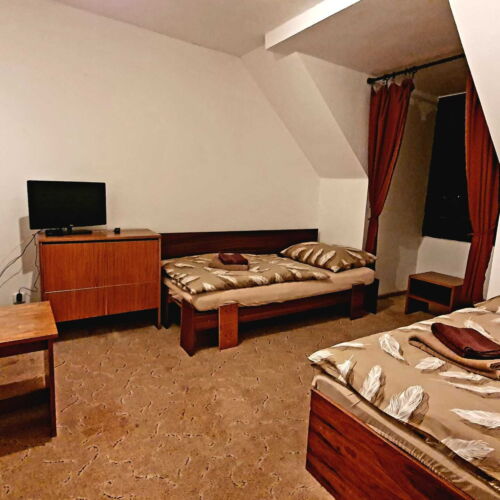 Standard Pokoj se sprchou pro 4 os. (s možností přistýlky)