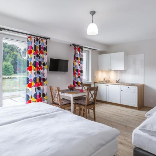 Apartament 3-osobowy z 1 pomieszczeniem sypialnianym