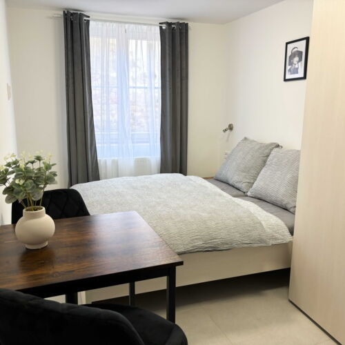 Apartament 2-osobowy z prysznicem z aneksem kuchennym z 1 pomieszczeniem sypialnianym