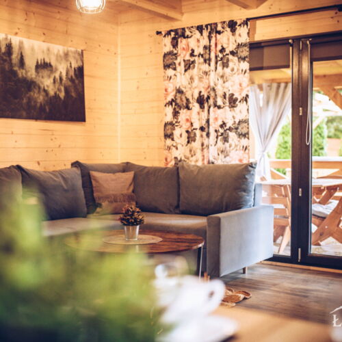 Rekreační dům (jako celek) pro 6 os. s výhledem na les celý Dům (s možností přistýlky)