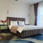 Pokoj s manželskou postelí s panoramou  (s možností přistýlky)