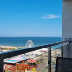 Sea View Upstairs 1-Room Apartment for 6 Persons