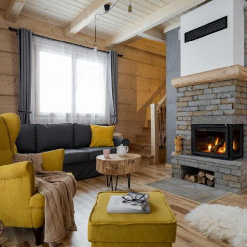 Cabană deluxe întreaga unitate pentru 8 pers. (se inchirieaza doar integral)