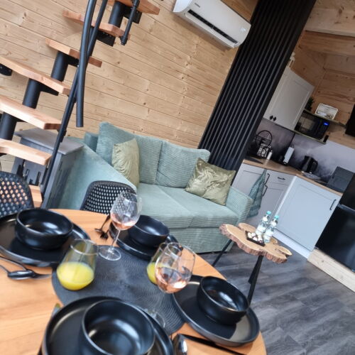 Domek całoroczny 4-osobowy Superior Przyjazny podróżom rodzinnym