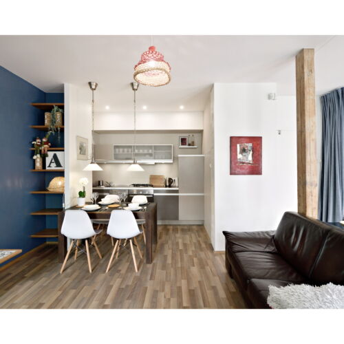 Apartament 4-osobowy na parterze z dostępem do ogrodu z 2 pomieszczeniami sypialnianymi