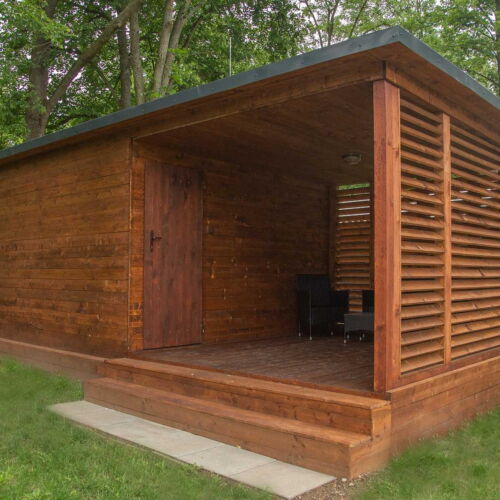 Chata (jako celek) se společnou kuchyňkou  pro 4 os.