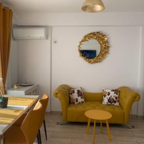 Apartament gold cu vedere spre mare cu 1 camera pentru 2 pers.