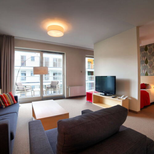 Apartament 2-osobowy z 1 pomieszczeniem sypialnianym