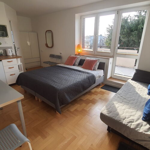 Pokoj pro 4 os. s výhledem do zahrady s panoramou