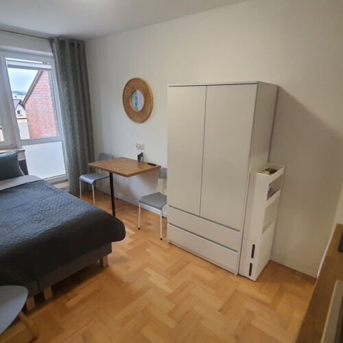 Pokoj s terasou s manželskou postelí s panoramou