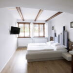 Légkondicionált teraszos kétágyas szoba (pótágyazható)