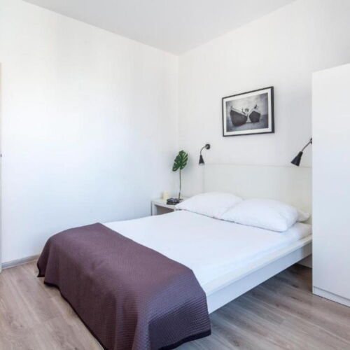 Apartament 4-osobowy z własną kuchnią z widokiem na dziedziniec z 2 pomieszczeniami sypialnianymi