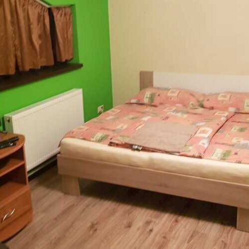 Studio 1-Room Apartment for 2 Persons with Shower (extra bed available)