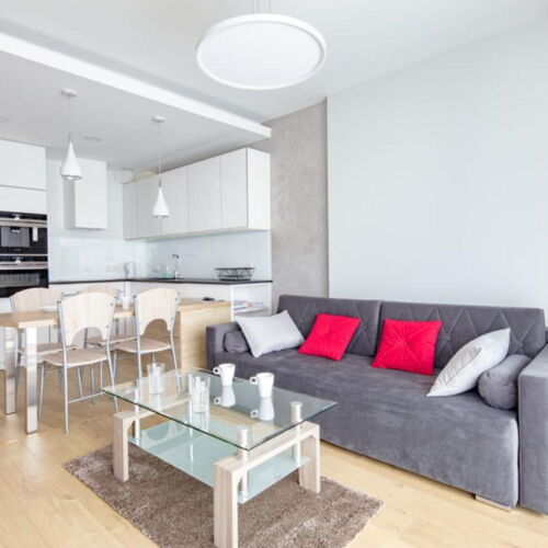 Apartament 4-osobowy z 1 pomieszczeniem sypialnianym