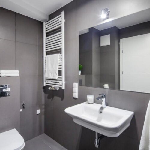 Apartament 4-osobowy tV z płaskim ekranem z widokiem na ogród z 1 pomieszczeniem sypialnianym