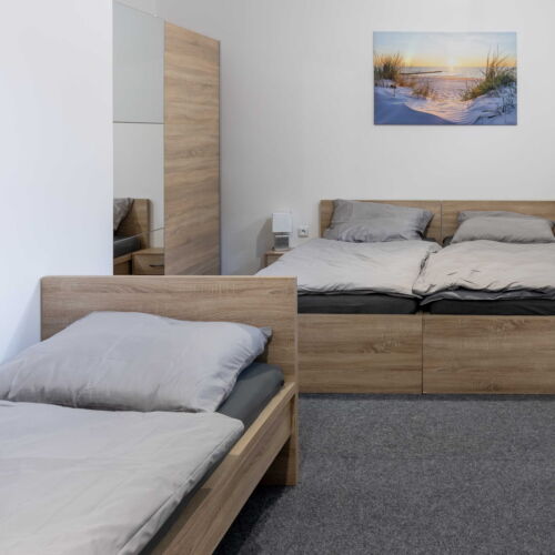 Komfort Pokoj se sprchou pro 3 os.