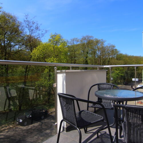 Apartament 6-osobowy na piętrze z widokiem na las z 3 pomieszczeniami sypialnianymi