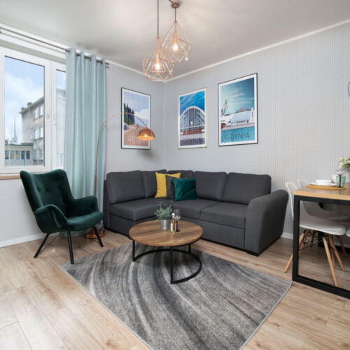 Apartament 4-osobowy z telewizorem LCD/plazmą z widokiem na miasto z 2 pomieszczeniami sypialnianymi