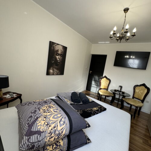 Apartament la etaj cu vedere spre munte cu 1 camera pentru 2 pers.