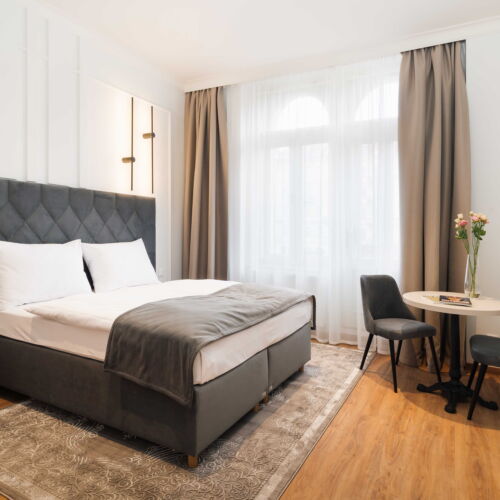 Superior Apartman se sprchou s manželskou postelí s 1 ložnicí