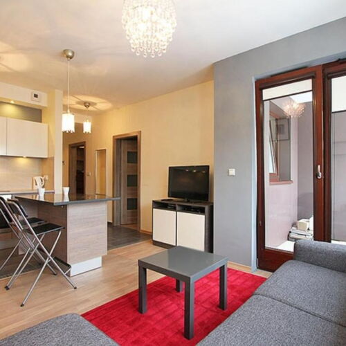 Apartament 4-osobowy z 2 pomieszczeniami sypialnianymi (możliwa dostawka)