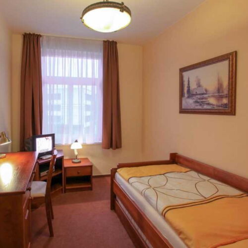 Einzelzimmer mit Dusche