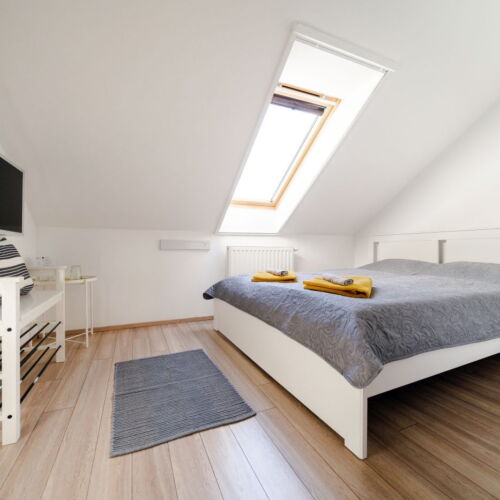 Romantik Doppelzimmer im Dachgeschoss