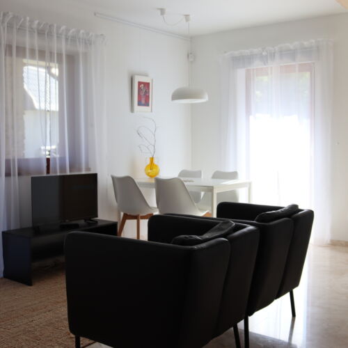 Apartament 4-osobowy na piętrze Deluxe z 2 pomieszczeniami sypialnianymi