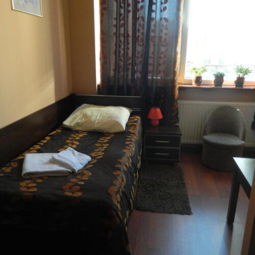 Pokój 1-osobowy z łazienką tV z płaskim ekranem