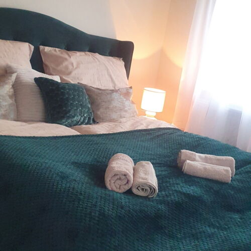 Apartman pro 8 os. se 2 ložnicemi s výhledem na hory v přízemí