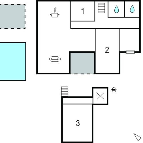 Casă de vară pentru 8 pers. (se inchirieaza doar integral)