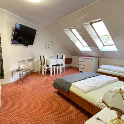 Apartament cu duș cu grădină cu 2 camere pentru 5 pers.