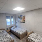 1-Zimmer-Apartment für 3 Personen mit Badezimmer und Klimaanlage